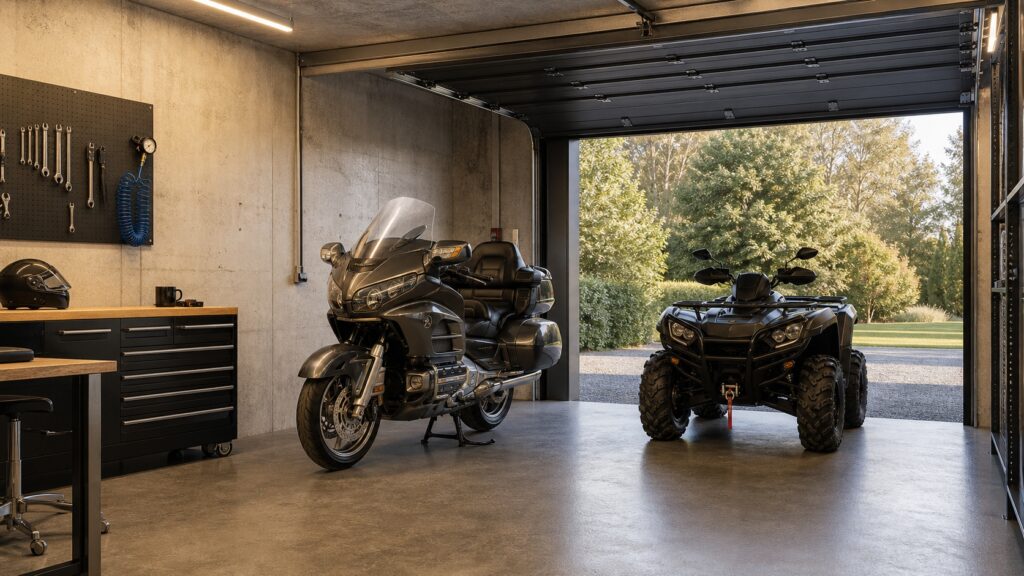 Garaż betonowy na motocykl, quada lub skuter – sprawdzone miejsce dla jednośladu